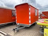 2008 atec / brouwer sm400l schaft aanhangwagen - afbeelding 1 van  13