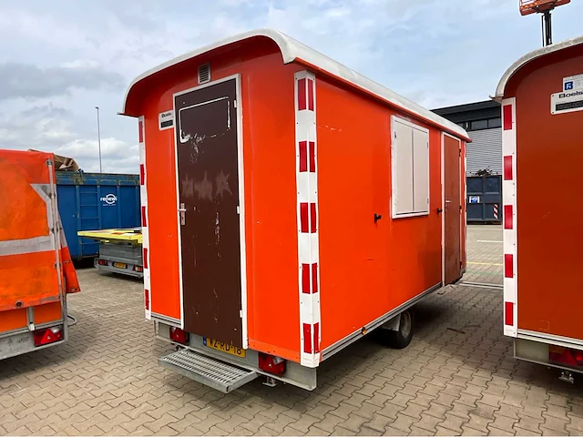 2008 atec / brouwer sm400l schaft aanhangwagen - afbeelding 3 van  13
