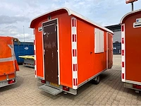 2008 atec / brouwer sm400l schaft aanhangwagen - afbeelding 3 van  13