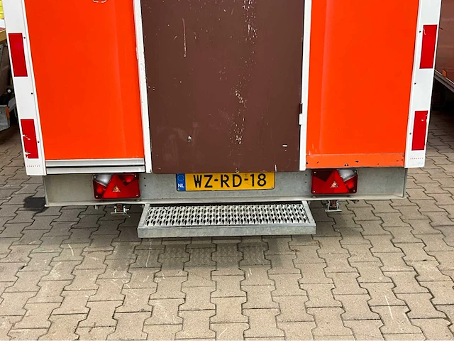 2008 atec / brouwer sm400l schaft aanhangwagen - afbeelding 6 van  13