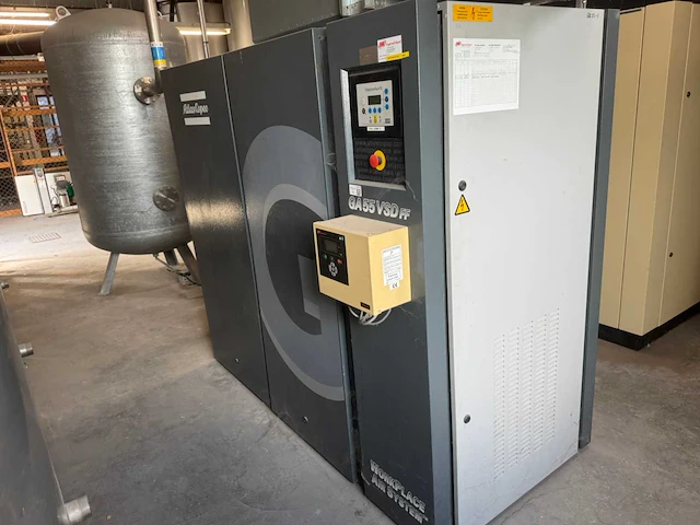 2008 atlas copco ga55vsd zuigercompressor - afbeelding 1 van  14