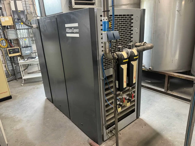 2008 atlas copco ga55vsd zuigercompressor - afbeelding 8 van  14