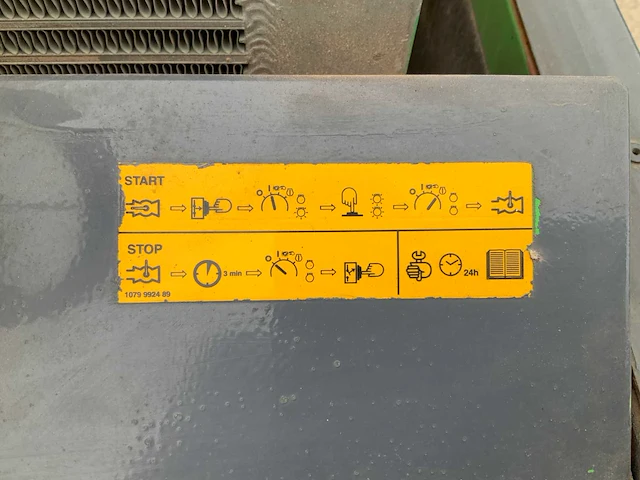 2008 atlas copco luchtcompressor - afbeelding 4 van  25