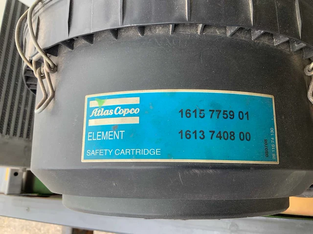 2008 atlas copco luchtcompressor - afbeelding 11 van  25