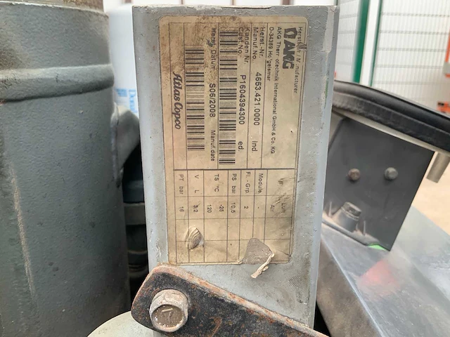 2008 atlas copco luchtcompressor - afbeelding 16 van  25