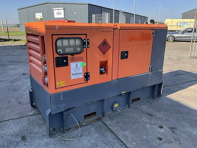 2008 atlas copco qas40 kds stroomgenerator - afbeelding 7 van  14