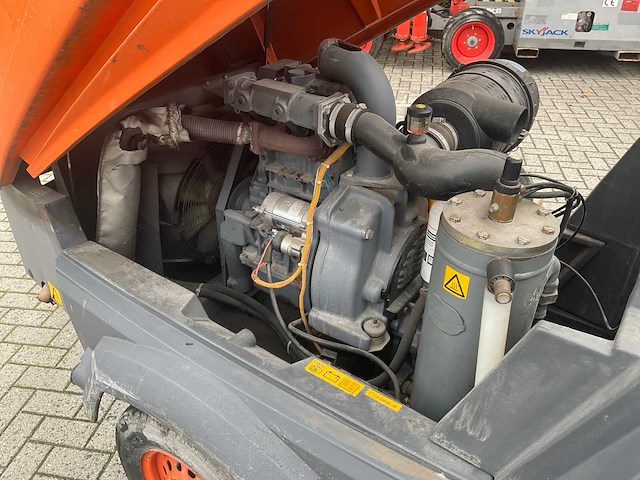 2008 atlas copco xas 57 luchtcompressor - afbeelding 6 van  8