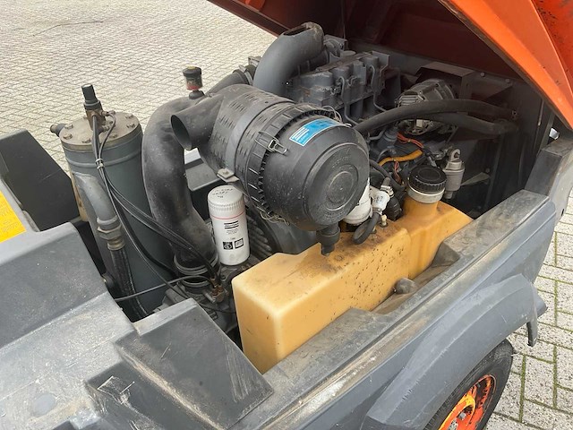 2008 atlas copco xas 57 luchtcompressor - afbeelding 7 van  8