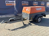 2008 atlas copco xas57 compressor aanhangwagen - afbeelding 1 van  16