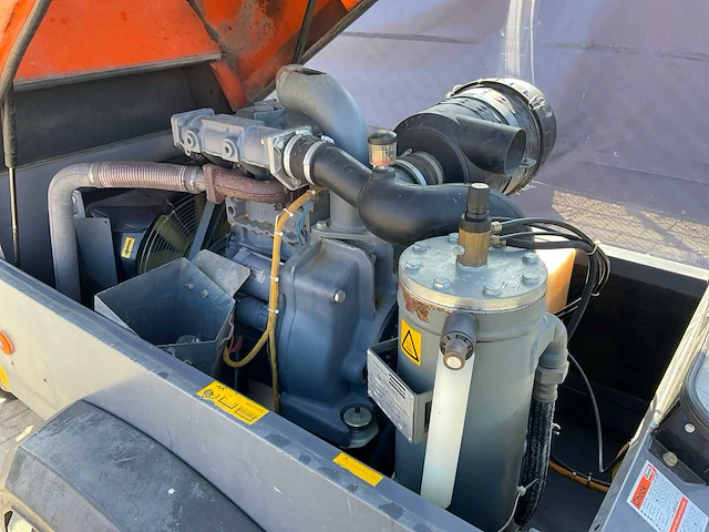 2008 atlas copco xas57 compressor aanhangwagen - afbeelding 15 van  16