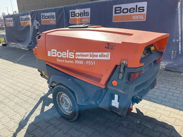 2008 atlas copco xas57 compressor aanhangwagen - afbeelding 12 van  17