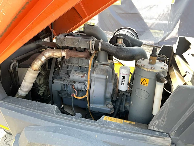 2008 atlas copco xas57dd pe euro compressor aanhangwagen - afbeelding 5 van  20