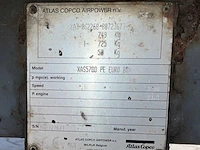 2008 atlas copco xas57dd pe euro compressor aanhangwagen - afbeelding 13 van  20