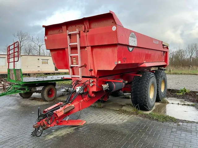 2008 beco maxxim 240 dumper aanhanger - afbeelding 1 van  15