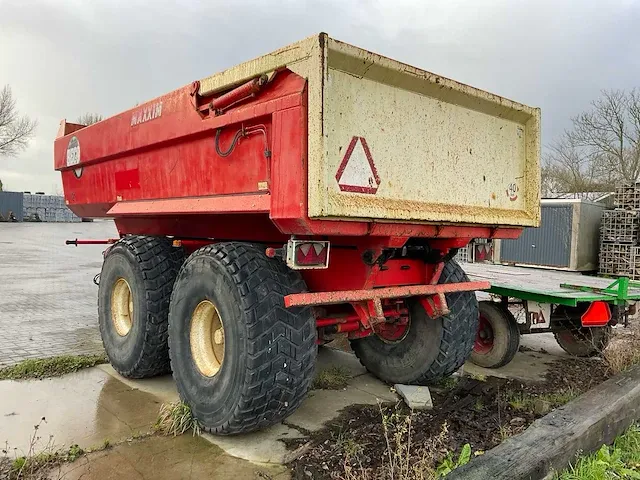 2008 beco maxxim 240 dumper aanhanger - afbeelding 10 van  15