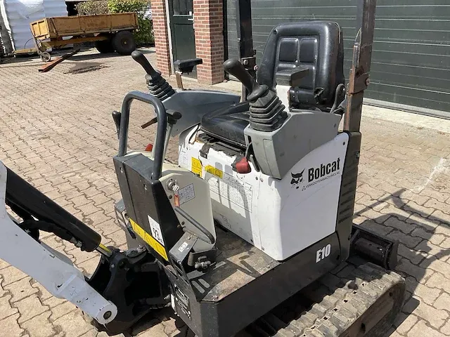 2008 bobcat e10 minigraafmachine - afbeelding 9 van  25