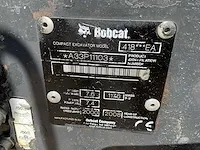 2008 bobcat e10 minigraafmachine - afbeelding 18 van  25