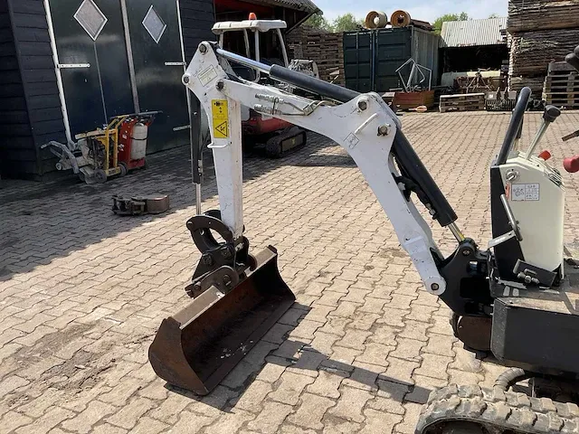 2008 bobcat e10 minigraafmachine - afbeelding 23 van  25