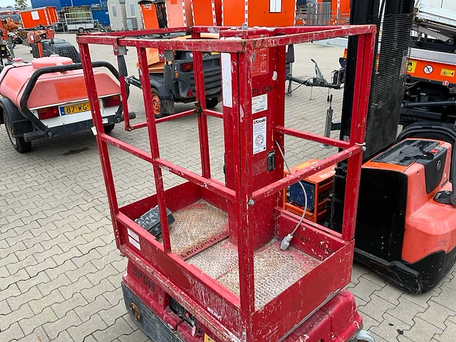 2008 braviisol leonardo lui mini hd hoogwerker / personenlift - afbeelding 9 van  12