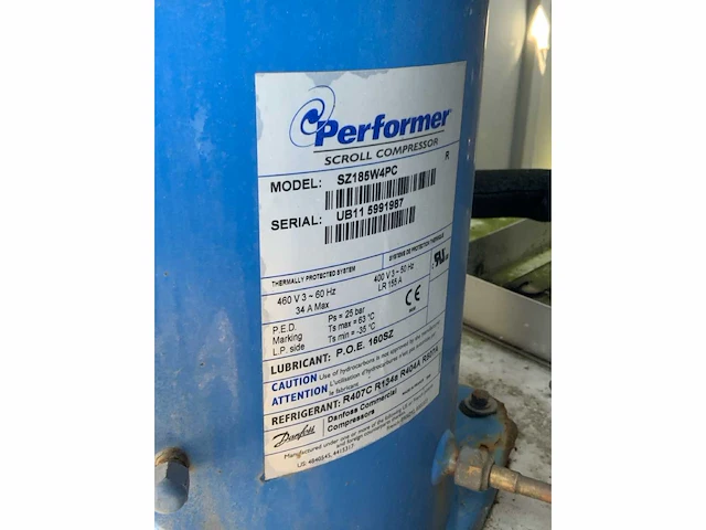 2008 carrier 30ra-080-b1087-pee chiller - afbeelding 9 van  10