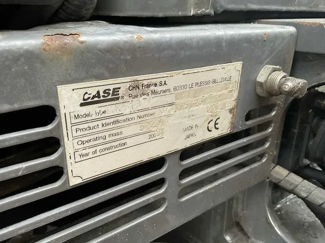 2008 case cx31b minigraafmachine - afbeelding 9 van  17