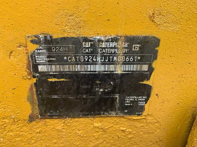 2008 caterpillar 924h shovel - afbeelding 7 van  35