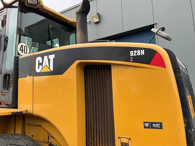 2008 caterpillar 928h wiellader met aanbouwdelen - afbeelding 13 van  37