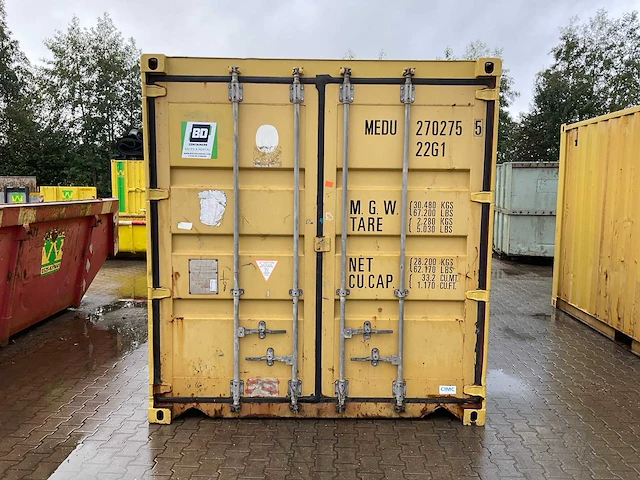 2008 cimc 20 ft zeecontainer - afbeelding 2 van  9