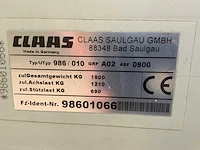 2008 claas linker 2700 zwadhark - afbeelding 24 van  30
