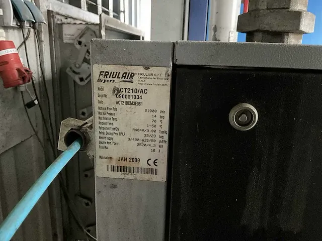 2008 compair compressorruimte in zeecontainer - afbeelding 43 van  45