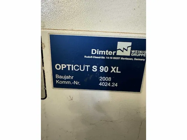 2008 dimter opticut s 90 xl optimalisatie zaaglijn - afbeelding 16 van  23