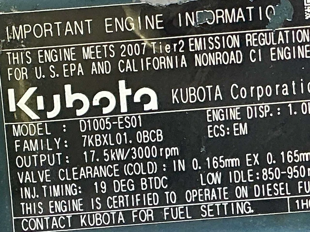 2008 doosan 7/20 luchtcompressor - afbeelding 4 van  13