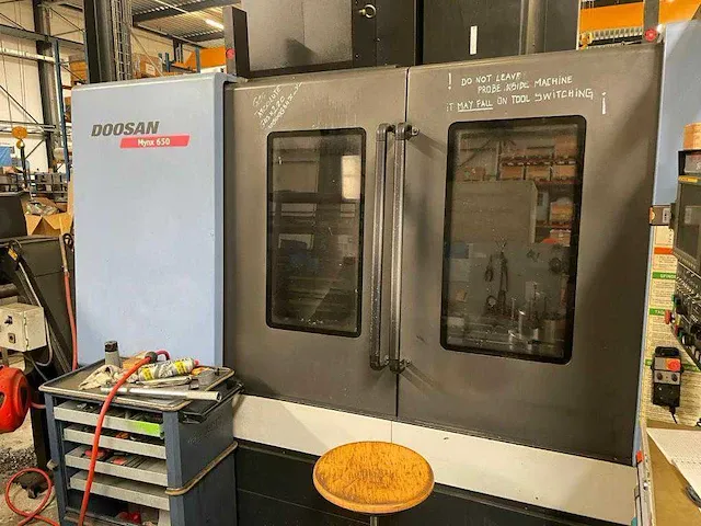 2008 doosan mynx 650 cnc bewerkingscentra - afbeelding 5 van  18