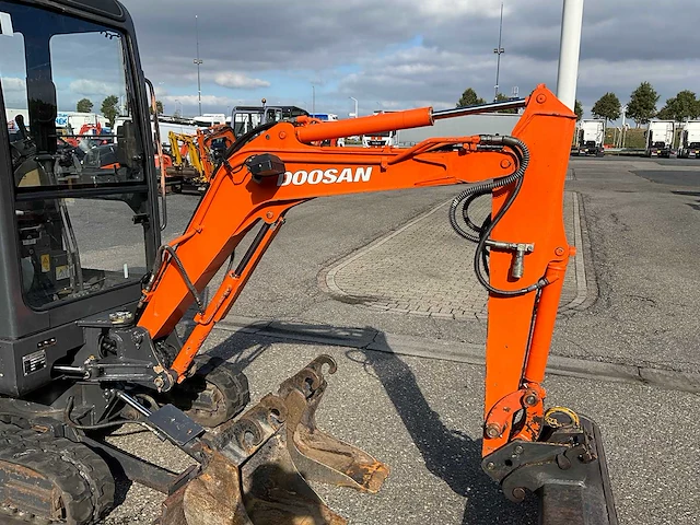 2008 doosan solar 018vt minigraafmachine - afbeelding 9 van  31