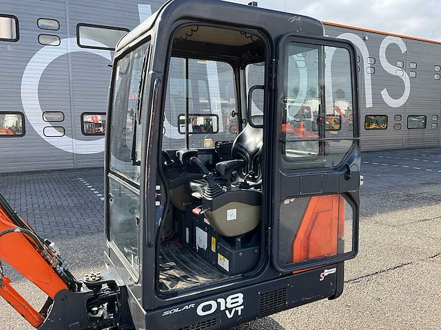 2008 doosan solar 018vt minigraafmachine - afbeelding 15 van  31