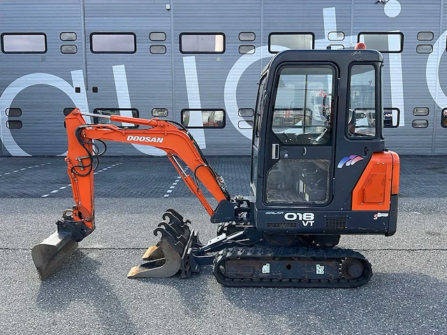 2008 doosan solar 018vt minigraafmachine - afbeelding 12 van  31