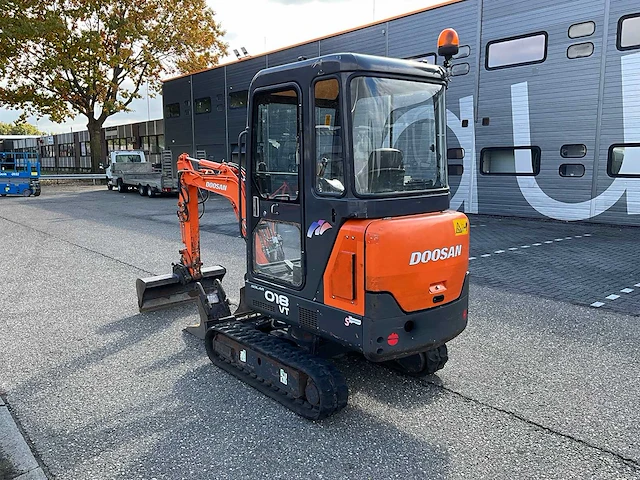 2008 doosan solar 018vt minigraafmachine - afbeelding 23 van  31