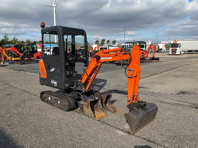 2008 doosan solar 018vt minigraafmachine - afbeelding 29 van  31