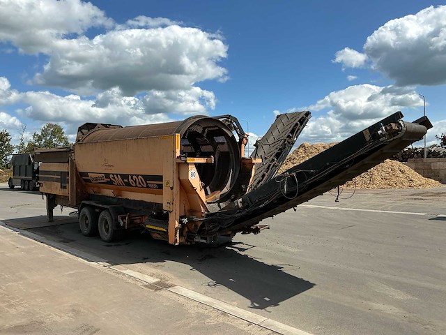 2008 doppstadt sm-620 profi mobiele trommelzeefinstallatie - afbeelding 25 van  30