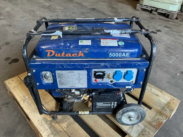 2008 dutack 5000ae noodstroomaggregaat - afbeelding 1 van  6