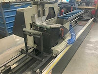 2008 elumatec dg 104-02 dubbele verstekzaagmachine. - afbeelding 11 van  29