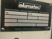 2008 elumatec dg 104-02 dubbele verstekzaagmachine. - afbeelding 28 van  29