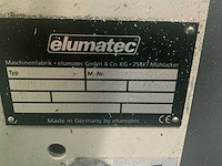 2008 elumatec dg 104-02 dubbele verstekzaagmachine. - afbeelding 29 van  29