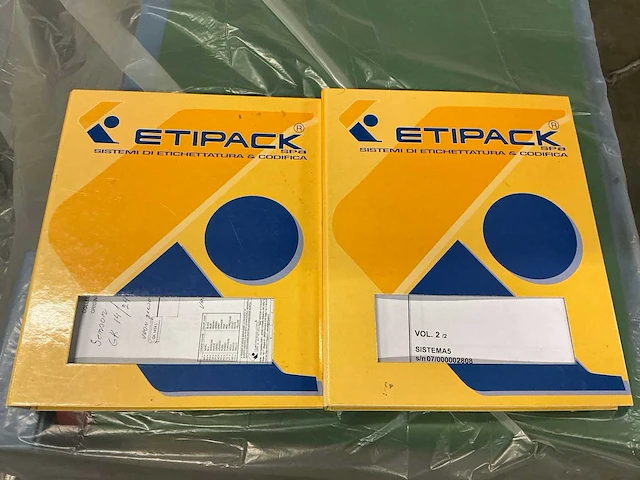 2008 etipack sistema 5 etiketteermachine - afbeelding 8 van  17