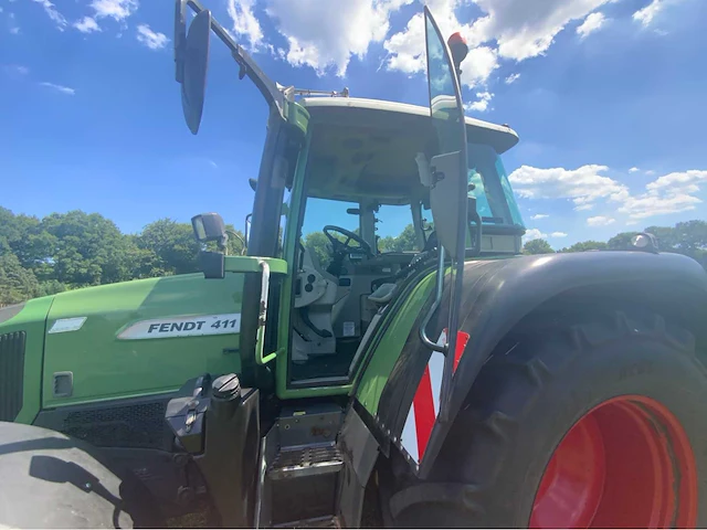 2008 fendt 411 vario tms com 3 vierwielaangedreven landbouwtractor tld-36-p - afbeelding 3 van  47