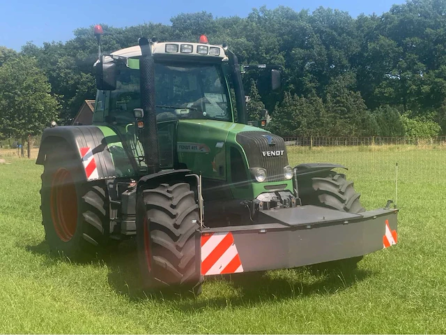 2008 fendt 411 vario tms com 3 vierwielaangedreven landbouwtractor tld-36-p - afbeelding 12 van  47