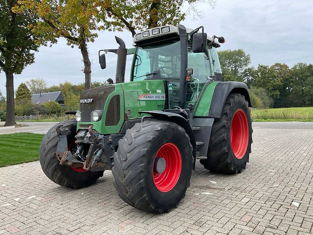 2008 fendt 412 vario tms vierwielaangedreven landbouwtractor - afbeelding 1 van  42
