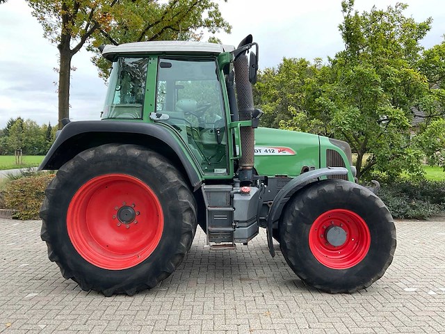 2008 fendt 412 vario tms vierwielaangedreven landbouwtractor - afbeelding 34 van  42