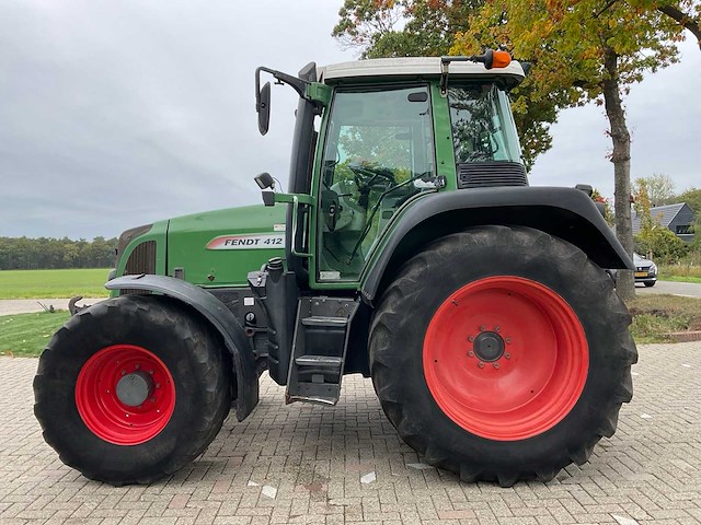2008 fendt 412 vario tms vierwielaangedreven landbouwtractor - afbeelding 41 van  42
