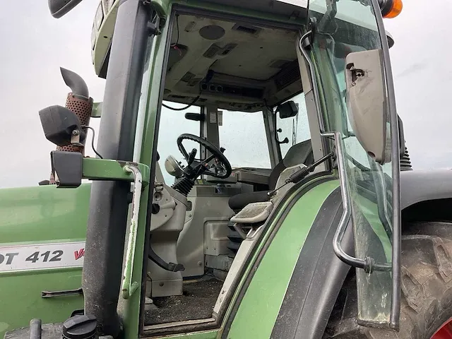 2008 fendt 412 vario vierwielaangedreven landbouwtractor - afbeelding 10 van  25